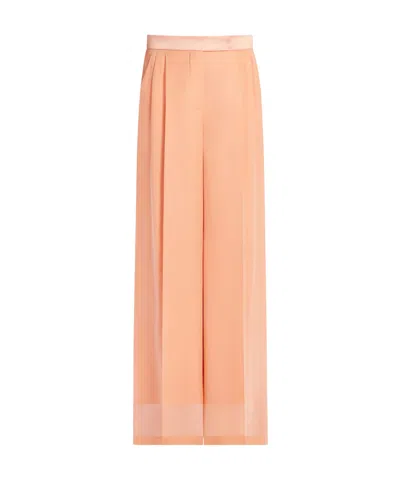 Max Mara Silk Georgette Trousers