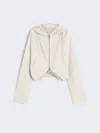 Max Mara Silk Kimono Jacket In Sand