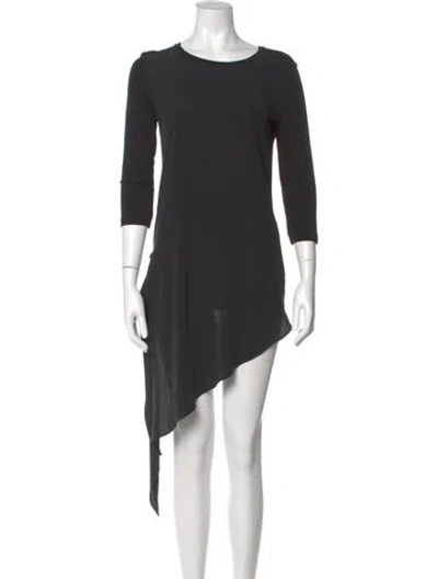 Pre-owned Max Mara Silk Long Dress In Neutral