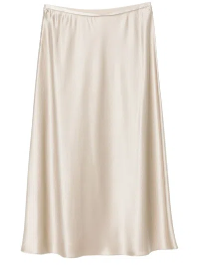MAX MARA MAX MARA SILK MIDI SKIRT