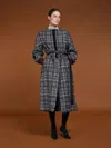 Max Mara Silk, Mohair And Wool Tweed Cardigan Coat In Black