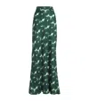 Max Mara Silk Printed Maxi Skirt