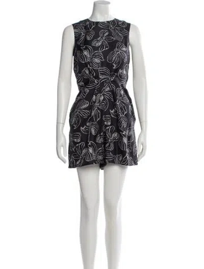 Pre-owned Max Mara Silk Printed Romper