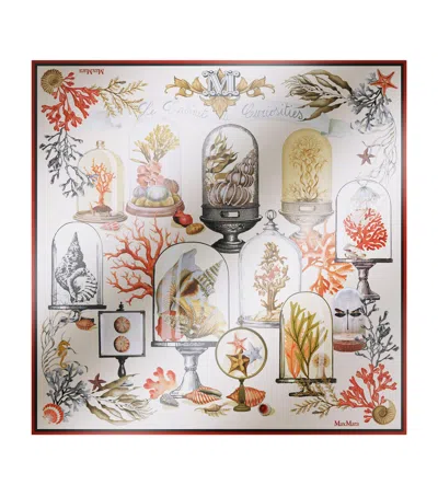 MAX MARA MAX MARA SILK PRINTED SQUARE SCARF