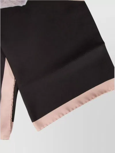 Max Mara Silk Scarf Dog Print