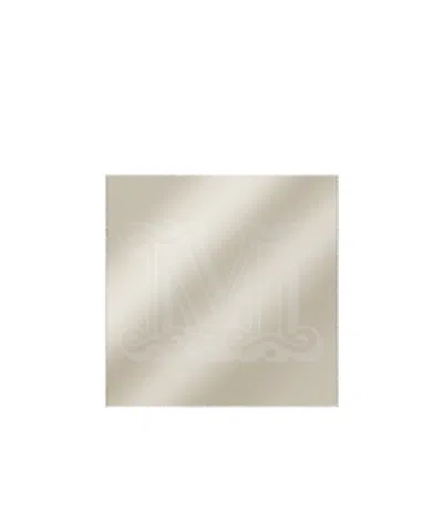 Max Mara Silk Scarf With Flower Shape In Nude
