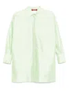 Max Mara Long-sleeved Shirt In Green