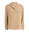 Max Mara Zanzero Shirt In Beige