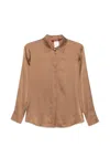 Max Mara Silk Shirt In Multi