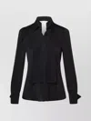 Max Mara Button Detailed Long-sleeved Blouse