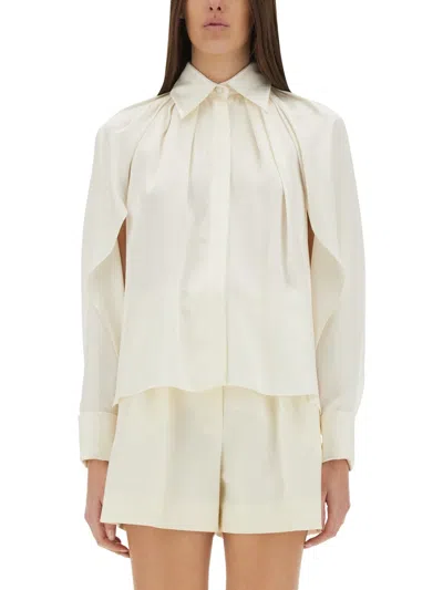 Max Mara Silk Shirt - Willow, In White