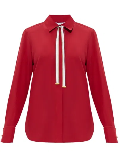 Max Mara Silk Shirt With Tie
