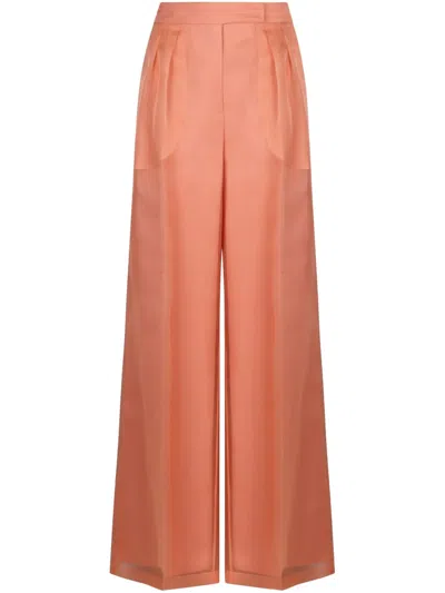 MAX MARA SILK TROUSERS