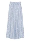 Max Mara X E. Marinella Printed Trousers In Multi
