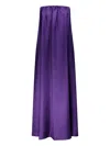 Max Mara Silk-twill Bustier Dress