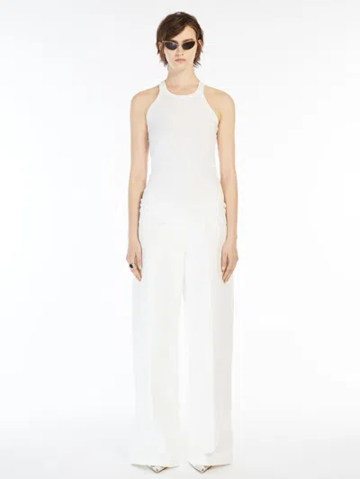 MAX MARA SILK VEST TOP