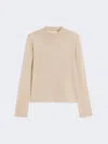 Max Mara Silk Yarn Sweater In Sand
