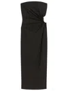 Max Mara Silva Dress In Black