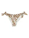 Max Mara Strap-up Bikini Swimsuit In White