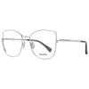 Max Mara Silver Women Optical Frames In Multi