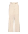 Max Mara Simple And Form-fitting Long Pants In Neutral