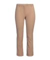 Max Mara Simple Bootcut Pants In Neutral