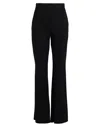 Max Mara Simple Flared Pants In Black