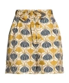 Max Mara Simple Printed Shorts In Multicolor