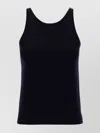 MAX MARA SIMPLE ROUND NECK SLEEVELESS KNIT TOP