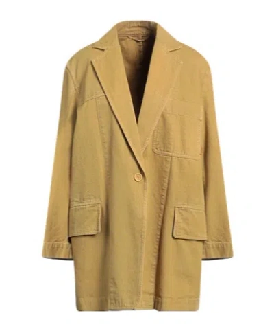Max Mara Simple Single-breasted Suit In Nude