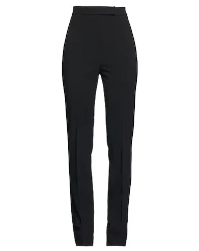 Max Mara Simple Straight-leg Pants In Black