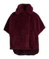 Max Mara Simple Teddy Fleece Coat In Multi