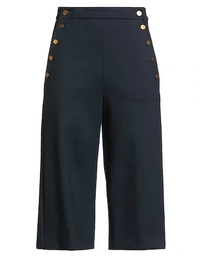Max Mara Simple Wide-leg Pants In Blue