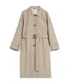 Max Mara Trench Monopetto In Nude