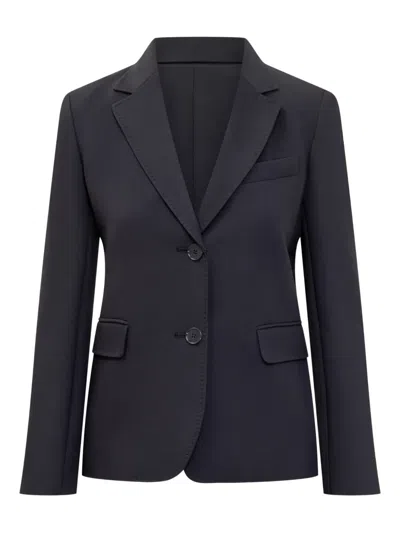 Max Mara Single-breasted Blazer In 蓝色