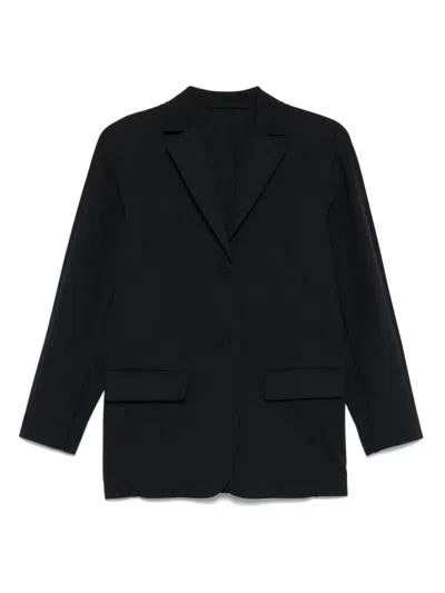 Max Mara Single-breasted Blazer In 黑色