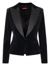 Max Mara Single-breasted Blazer In Black