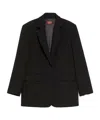 Max Mara Single-breasted Blazer In Black
