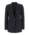 Max Mara Single-breasted Blazer In Black