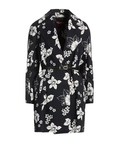 Max Mara Single Breasted Blazer In Blue