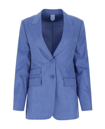 Max Mara Single-breasted Blazer In Multi