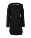 Max Mara Single-breasted Coat In Black