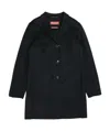 Max Mara Single-breasted Coat In Black