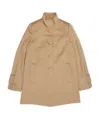 Max Mara Single-breasted Coat In Nude