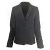 Max Mara Single-breasted Jacket In Black Cashmere In Black