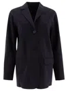 Max Mara Single-breasted Jersey Blazer
