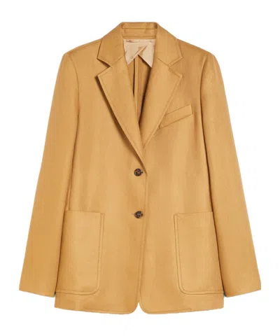 MAX MARA MAX MARA SINGLE-BREASTED LONG-SLEEVED JACKET