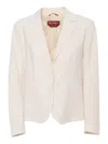 Max Mara White Blazer In White