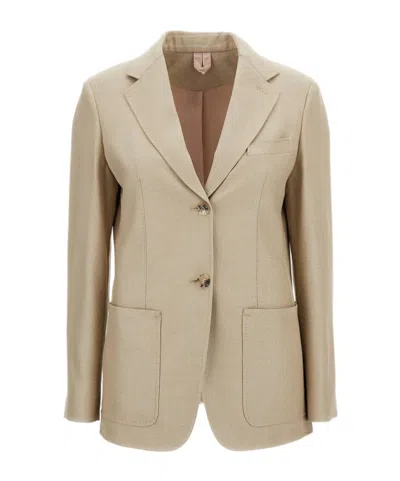 MAX MARA BUTTON-FASTENING BLAZER