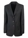 Max Mara Nice Black Blazer In Black